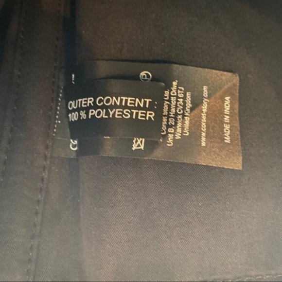 Corset Story Silver Glitter Steel Boned Corset - Picture 9 of 10